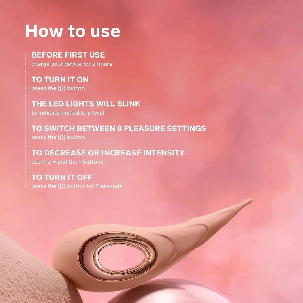 LELO Dot Cruise Clitoral Vibrator Peach Please - Image 9