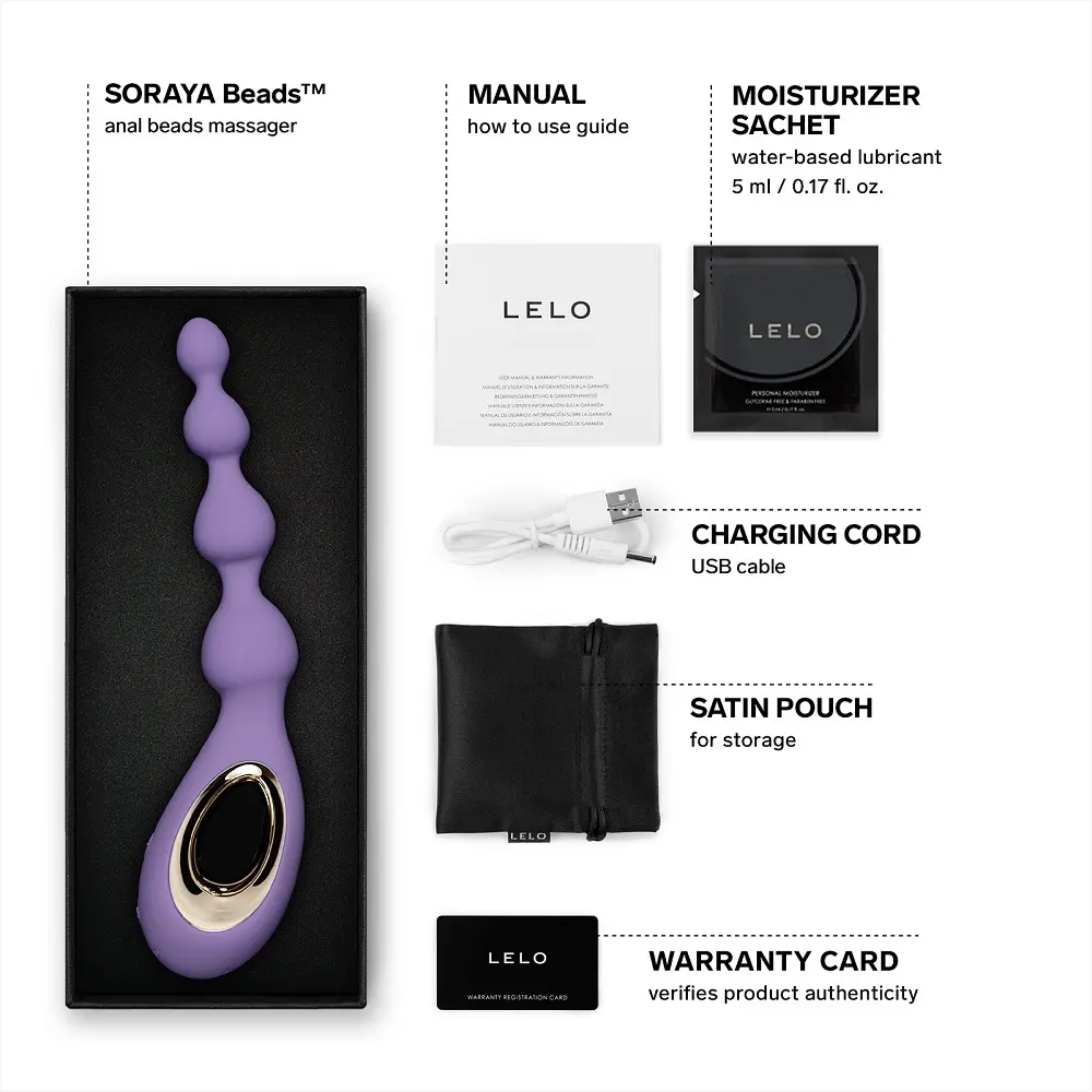 LELO Soraya Anal Beads Violet Dusk - Image 6