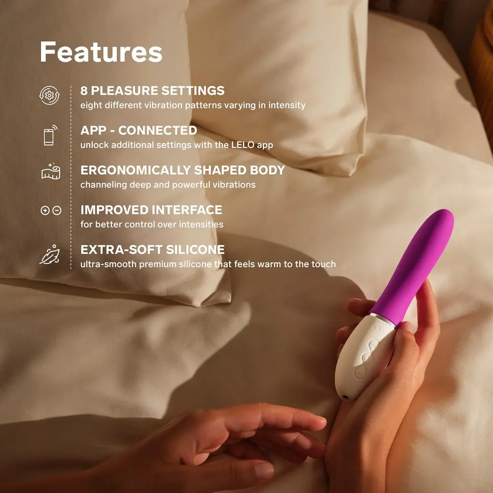 LELO LIV 3 App Controlled G-Spot Vibrator Deep Rose - Image 5