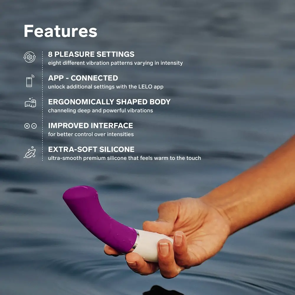 LELO Gigi 3 App Controlled G-Spot Vibrator Deep Rose - Image 4